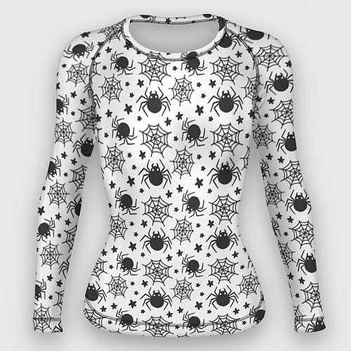 Женский рашгард Patern Halloween 9 / 3D-принт – фото 1