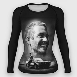 Рашгард женский Paul Walker, цвет: 3D-принт