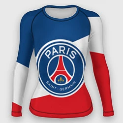 Рашгард женский Paris Saint-Germain FC, цвет: 3D-принт