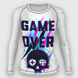 Рашгард женский Game OVER - NEON 3D, цвет: 3D-принт