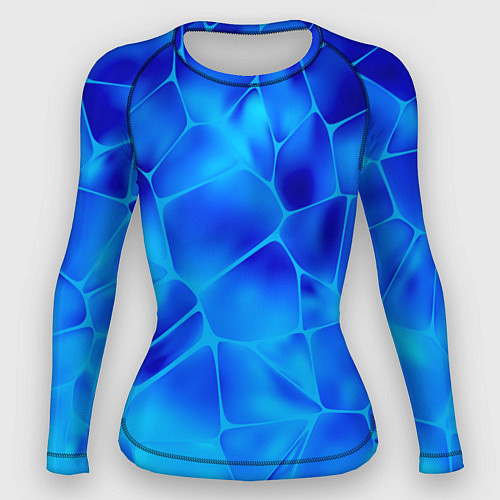 Женский рашгард Ice Under Water / 3D-принт – фото 1