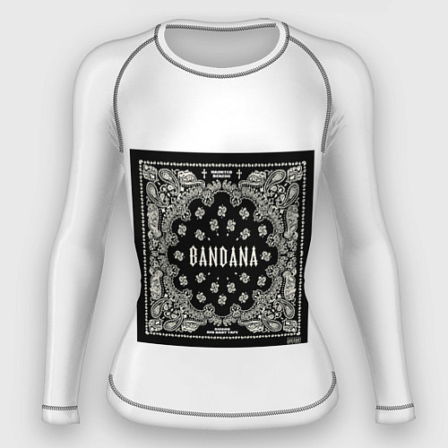 Женский рашгард KIZARU BANDANA / 3D-принт – фото 1