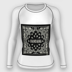 Рашгард женский KIZARU BANDANA, цвет: 3D-принт