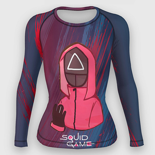 Женский рашгард Игра в кальмара Сериал / 3D-принт – фото 1