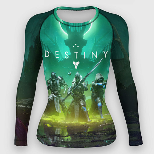 Женский рашгард DESTINY 2 КОРОЛЕВА ВЕДЬМА САВАТУН / 3D-принт – фото 1