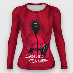 Рашгард женский Squid game, цвет: 3D-принт