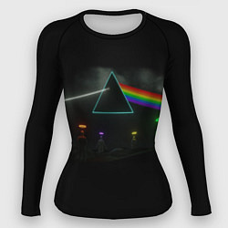 Рашгард женский ПИНК ФЛОЙД PINK FLOYD LOGO, цвет: 3D-принт