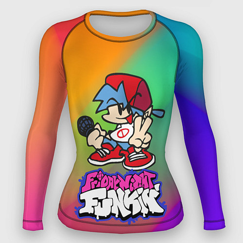Женский рашгард BOYFRIEND FRIDAY NIGHT FUNKIN / 3D-принт – фото 1