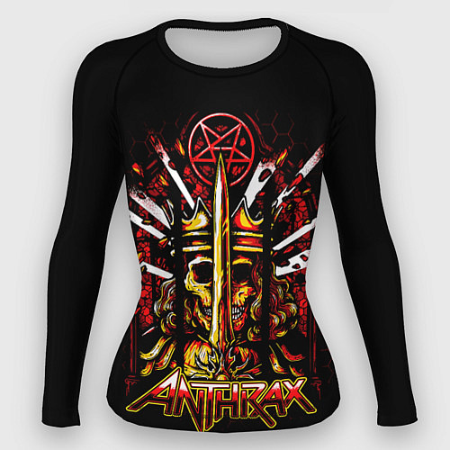 Женский рашгард Anthrax - For All Kings / 3D-принт – фото 1