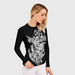 Рашгард женский Thy Art Is Murder - Hate, цвет: 3D-принт — фото 2