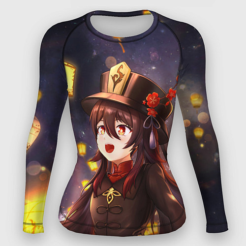 Женский рашгард Ху Тао Genshin Impact / 3D-принт – фото 1