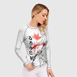 Рашгард женский Rurouni Kenshin - Бродяга Кэнсин, цвет: 3D-принт — фото 2