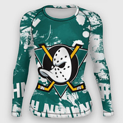 Женский рашгард Анахайм Дакс Anaheim Ducks