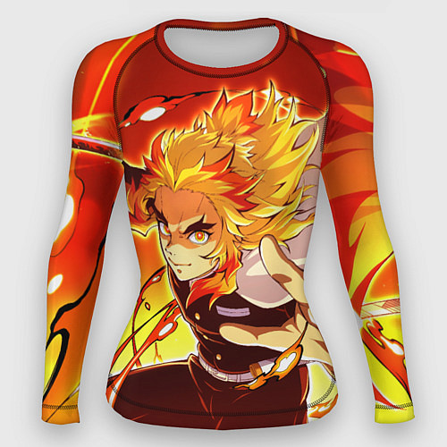 Женский рашгард Ренгоку Кёджуро, Клинок рассекающий демонов / 3D-принт – фото 1