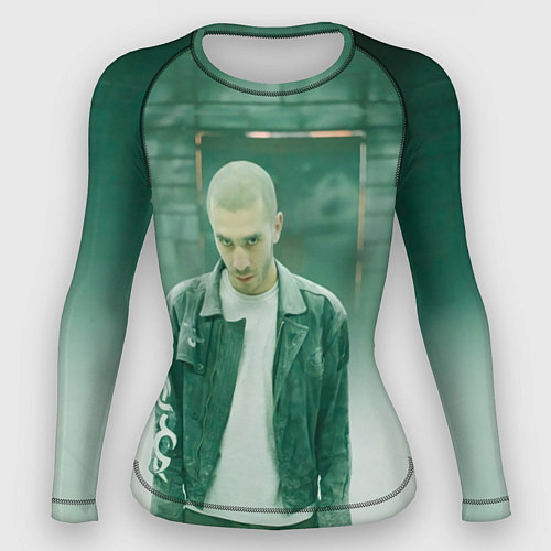 Женский рашгард Хаски в комнате / 3D-принт – фото 1