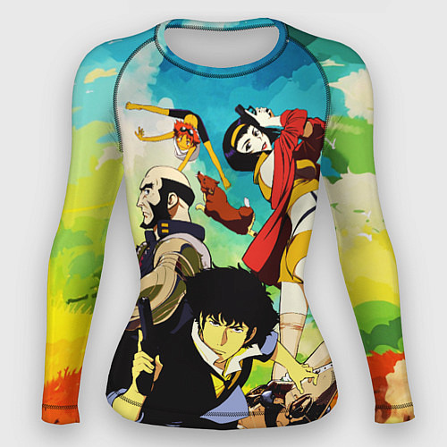 Женский рашгард Cowboy Bebop All / 3D-принт – фото 1