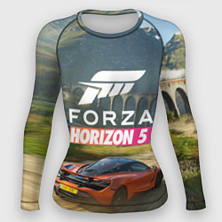 Рашгард женский Forza Horizon 5, игра, цвет: 3D-принт