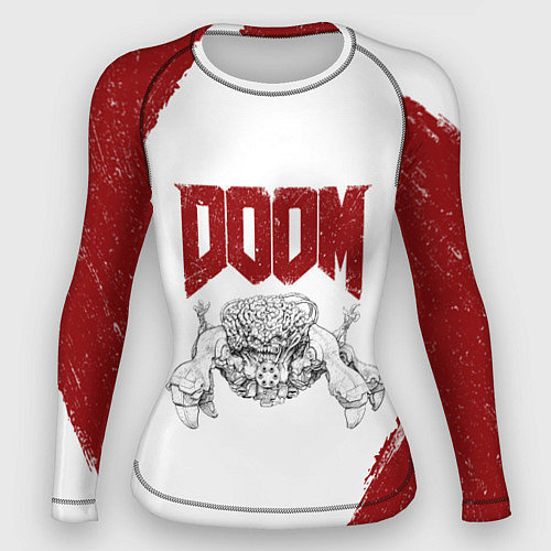 Женский рашгард Владычица пауков Doom / 3D-принт – фото 1