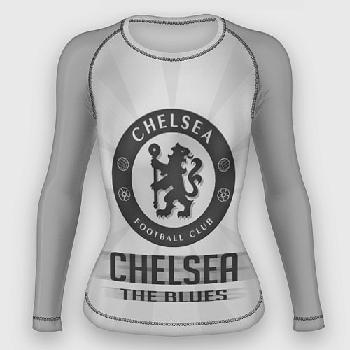 Женский рашгард Chelsea FC Graphite Theme / 3D-принт – фото 1
