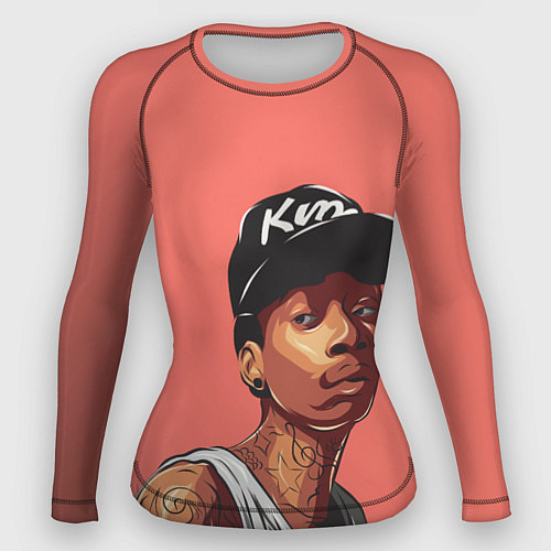 Женский рашгард Wiz Khalifa Art / 3D-принт – фото 1