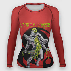 Женский рашгард Horror Skull Cannibal Corpse