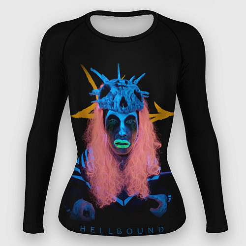 Женский рашгард Hellbound остриё / 3D-принт – фото 1