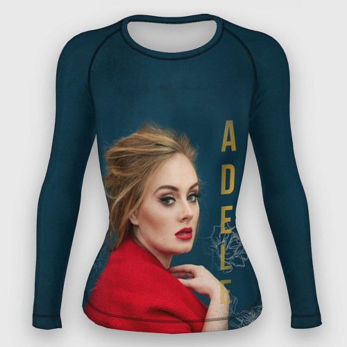 Женский рашгард Portrait Adele / 3D-принт – фото 1