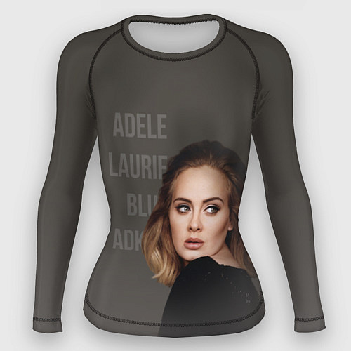 Женский рашгард Взгляд Адель / 3D-принт – фото 1