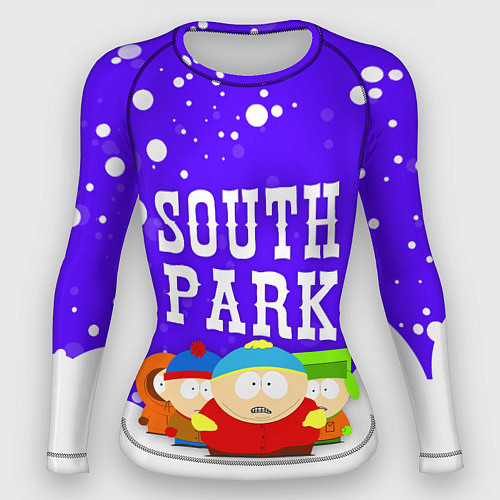 Женский рашгард SOUTH PARK ЮЖНЫЙ ПАРК / 3D-принт – фото 1