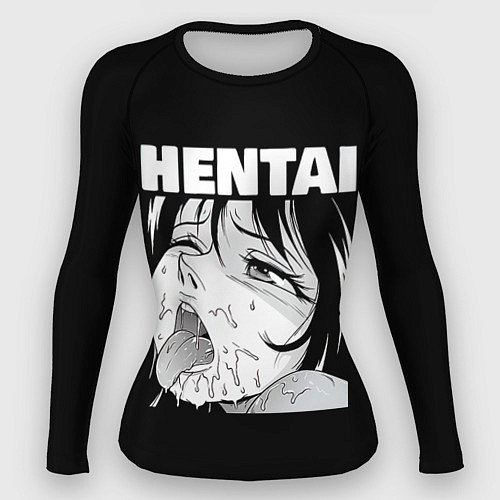 Женский рашгард HENTAI девочка ahegao / 3D-принт – фото 1