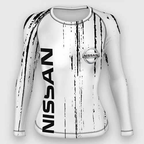 Женский рашгард Nissan ниссан, / 3D-принт – фото 1
