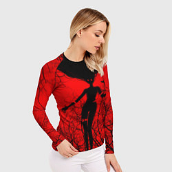 Рашгард женский Dead by Daylight дух, цвет: 3D-принт — фото 2