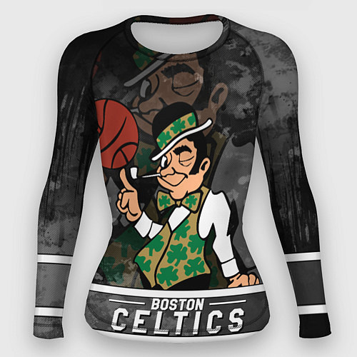 Женский рашгард Boston Celtics , Бостон Селтикс / 3D-принт – фото 1