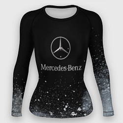 Рашгард женский Mercedes-Benz распылитель, цвет: 3D-принт