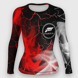 Рашгард женский ФОРЗА ХОРАЙЗЕН Яркий 9, цвет: 3D-принт