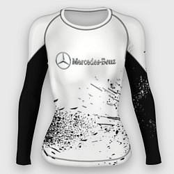 Рашгард женский Mercedes-Benz - Брызги, цвет: 3D-принт