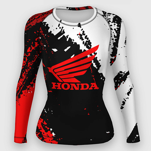 Женский рашгард Honda Logo Auto / 3D-принт – фото 1