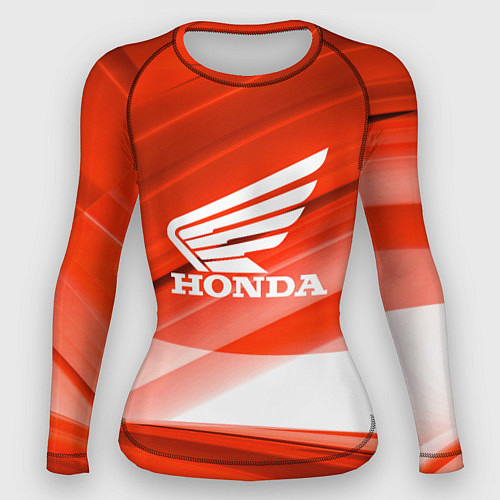Женский рашгард Honda logo auto / 3D-принт – фото 1