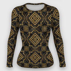 Рашгард женский Versace classic pattern, цвет: 3D-принт