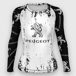 Женский рашгард Peugeot паттерн львов
