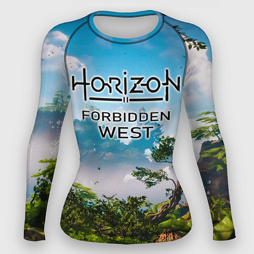 Женский рашгард Horizon Forbidden West Хоризон Запретный Запад / 3D-принт – фото 1