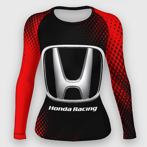 Женский рашгард HONDA RACING Sport Style / 3D-принт – фото 1