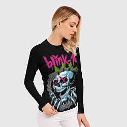 Рашгард женский Blink 182 Блинк 182, цвет: 3D-принт — фото 2