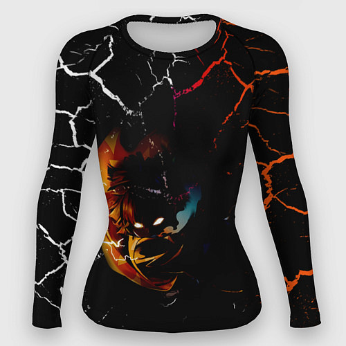 Женский рашгард КЛИНОК РАССЕКАЮЩИЙ ДЕМОНОВ Зеницу Агацума / 3D-принт – фото 1