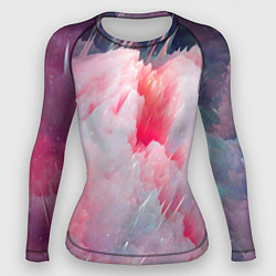 Рашгард женский Абстрактный яркий космос, цвет: 3D-принт