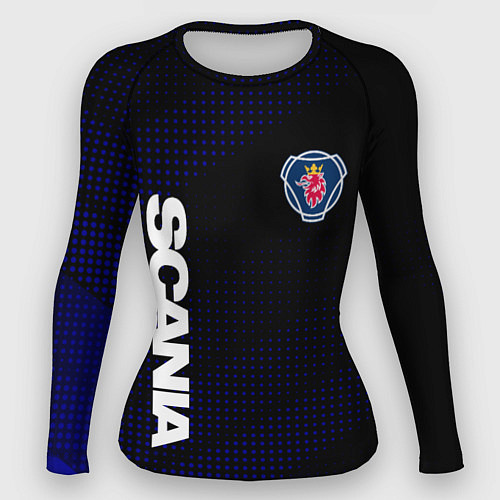 Женский рашгард СКАНИЯ SCANIA / 3D-принт – фото 1