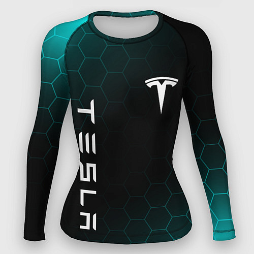 Женский рашгард ТЕСЛА TESLA / 3D-принт – фото 1