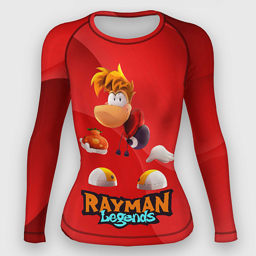 Женский рашгард Rayman Red Legends / 3D-принт – фото 1