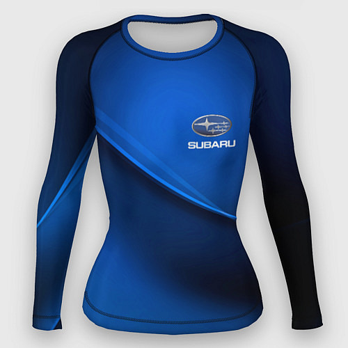 Женский рашгард Subaru sport / 3D-принт – фото 1