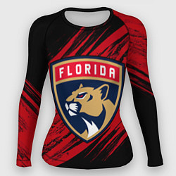 Женский рашгард Florida Panthers, Флорида Пантерз, NHL